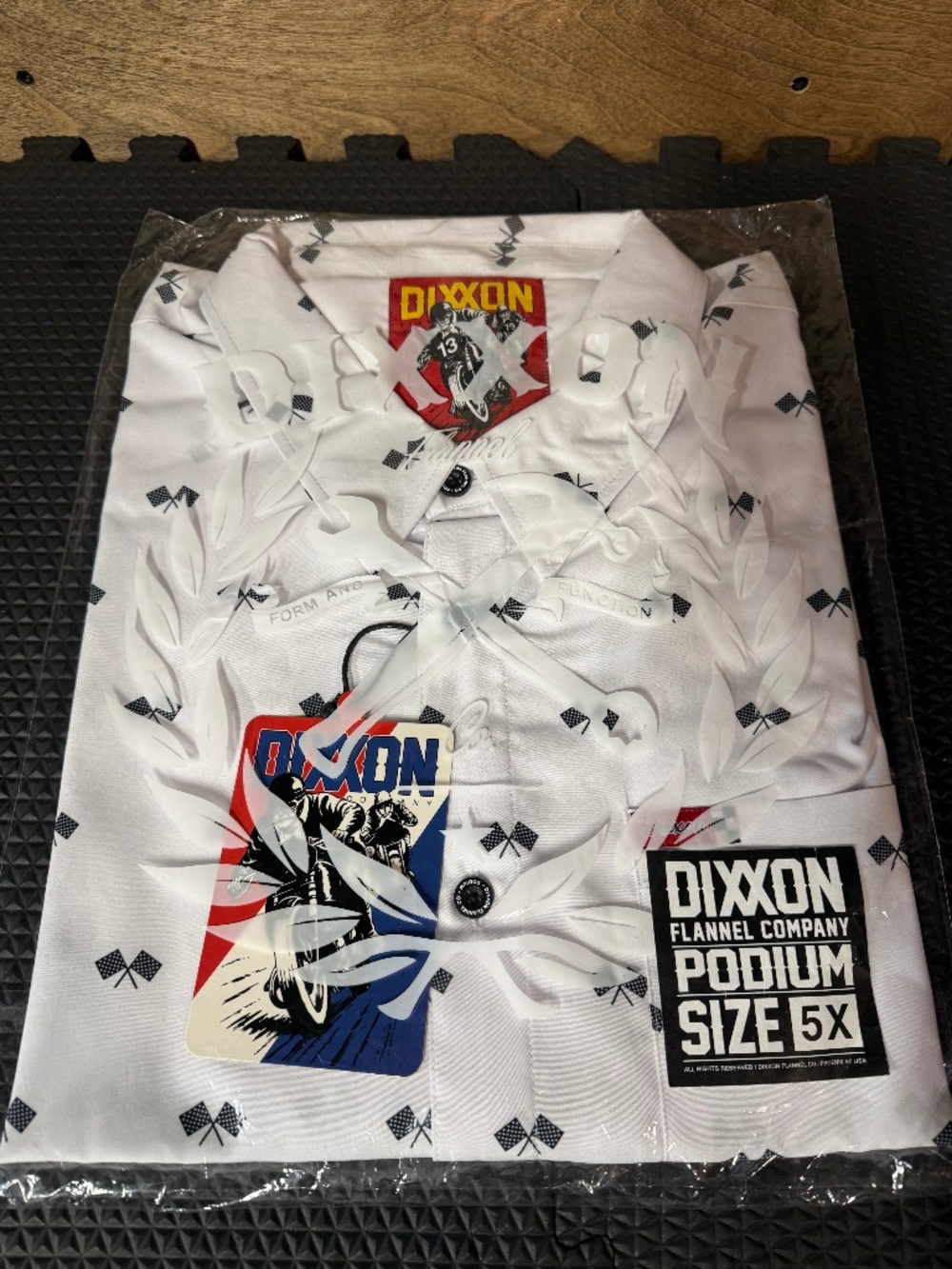 Dixxon Flannel Co. Podium Button-Up Shirt Mens 5XL NWT